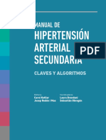 Manual de Hipertension Arterial Secundaria Kotliar Redon Brandani Obregon