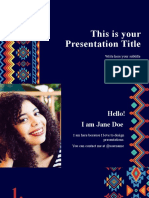 Amythest Free Presentation Template