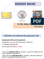 Chapter 3 Condensed and Evaporated Milk