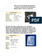 El Yoduro de Potasio Es Una Sal Cristalina de Formula KI