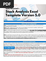 Safal Niveshak Stock Analysis Excel (Ver. 5.0) : Click To Subscribe (It'S Free!)