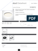 The Frameless IP65 Range: 06 Downlights Fixed LED