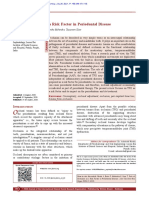 Role of Occlusion As A Risk Factor in Periodontal Disease