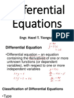 Classification of Differential Equations - July 22-26, 2021