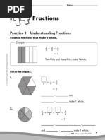 Practice 1 Understanding Fractions