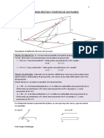 Trazas de Un Plano-Rectas y Puntos de Un Plano