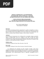 Innovaciones en La Iconografía de Fines Del Siglo Xviii. El Caso de Joaquín de Eleta en El Burgo de Osma