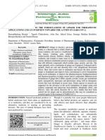 Recent Development in The Formulations of Ginger For Therapeutic Applications and An Overview Towards The Action On Sars-Cov-2