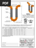 Metraflex Fireloop™: Down Have The 180 Return Supported. (See Installation Instructions.)