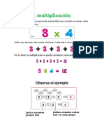 La Multiplicación Guia