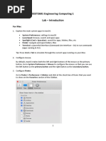 EEET2601 Engineering Computing 1 Lab - Introduction: For Mac