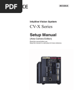 CV-X Series: Setup Manual