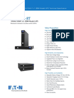 Eaton DX-RT: 10kVA/10kW 1x1 (EBM Model) UPS