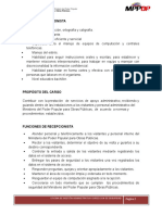 Perfil y Funciones de Recepcionista