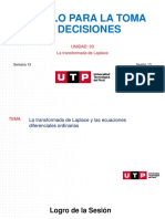 Aplicaciones de Transformada de Laplace