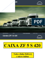 Caixa ZF 5 S 420 (5 Marchas) Padrão MAN