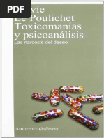 Toxicomanias y Psicoanalisis Las Narcosis Del Deseo Sylvie Le Poulichet OCR