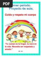 Proyecto Pedagogico Pimer Periodo. - Cuido y Respeto Mi Cuerpo. 2021