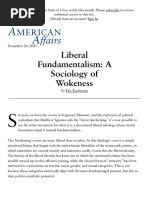 Kaufmann, Eric - Liberal Fundamentalism: A Sociology of Wokeness