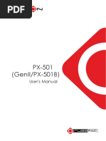 Px-501 (Genii/Px-501B) : User'S Manual