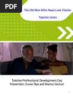 The Old Man Who Read Love Stories: Teacher Notes