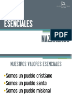 ESENCIALES NAZARENOS Presentación