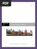 Cultural History of Odisha