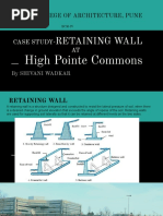 Retaining Wall Case Study