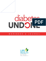 Diabetes Undone - Workbook and Journal