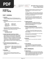 Specification PVDF High Purity CP