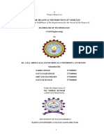 Time Headway Distribution of Vehicles: A Project Report On