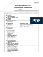 Format - Ii: SL - No. Item Details