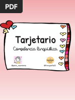 Tarjetario Competencia Linguistica