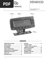 Service Manual: Panel Assy (A62-0979-03) Key Top (K29-9135-02) LCD Assy (B38-0856-05)