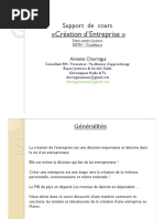 Support de Cours - Création D'entreprise - ESITH Casablanca 2021