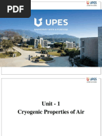 Session 1 - Cryogenic Properties of Air