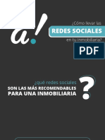 Redes Sociales para Inmobiliarias