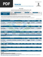 Form 26AS: Annual Tax Statement Under Section 203AA of The Income Tax Act, 1961