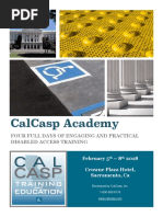 Calcasp Academy: Four Full Days of Engaging and Practical Disabled Access Training