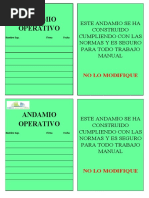 Tarjeta Andamios