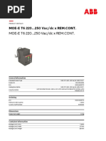 MOE-E T6 220... 250 Vac/dc X REM - CONT