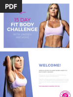 Fit Body Challenge: With Lindsey Mathews