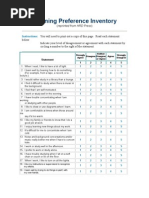 Learning Preference Inventory