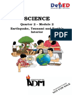 Sci8 - Q2 - Mod2 - Earthquakes, Tsunamis, Earth - S Interior - Version 3