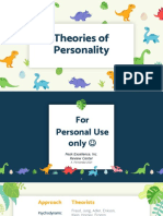 Theories of Personality 2021