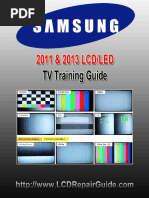 Samsung 2011 & 2013 LCD-LED TV Training Guide