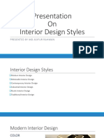 Interior Design Styles