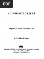 D. M. Lloyd-Jones - Efesios 04-01 - A Unidade Cristã