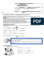 Guía 4° Matemáticas Secuencias Numéricas Con Patrón Aditivo Julio 19 Al 23 de 2021