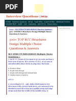 Engineeringinterviewquestions Com RCC Structures Design Multiple Choice Question